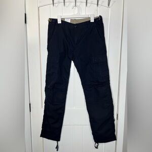 Carhartt WIP Aviation Cargo Pants Dark Navy Slim Fit 33x32